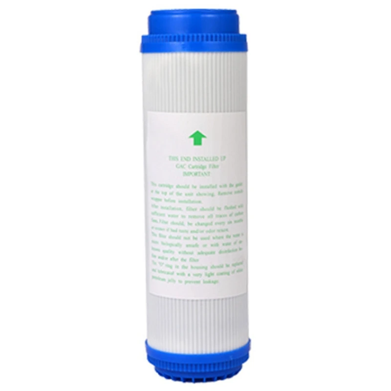 6 шт 10-дюймовый GAC гранулированный угольный фильтр для воды картридж Сменный фильтр очиститель воды фильтр UDF с Замена