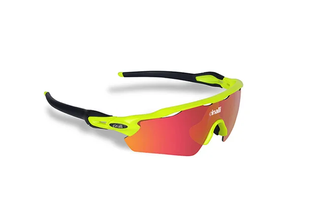 Naga Syr CINALLI C-078 очки солнцезащитные очки для велоспорта и гонок, Спорт на открытом воздухе лыжные защитные TR90 Поликарбонат рамка поляриз - Цвет: C-078 Yellow