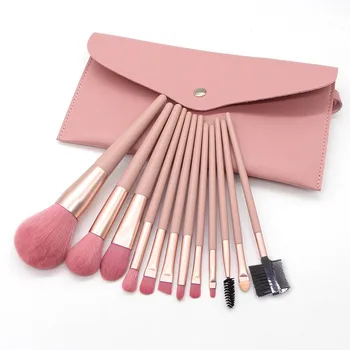 

1L Minimum 10 Pink Makeup Beauty Brush Convenient Beginner Tool Can Private Label Custom Logo If meet Minimum Wholesale Cosmetic