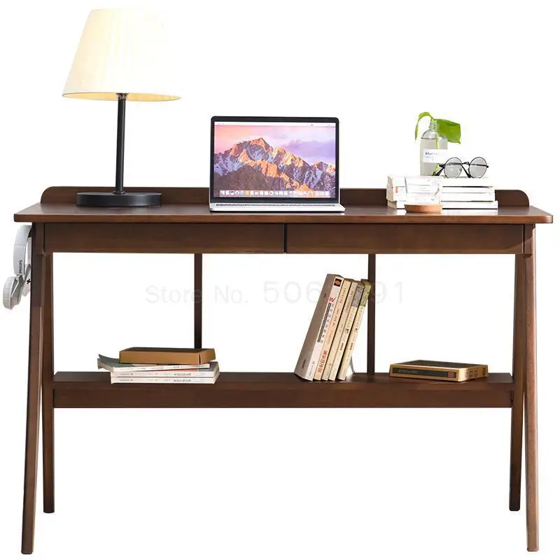 Wood Table Household Computer Desk Writing Table Nordic Simple