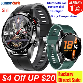 

CK29 Smart Watch Men Women Bluetooth Call Body Temperature Measurement Heart Rate Fitness Tracker IP67 Smart Sports Watch VS L13
