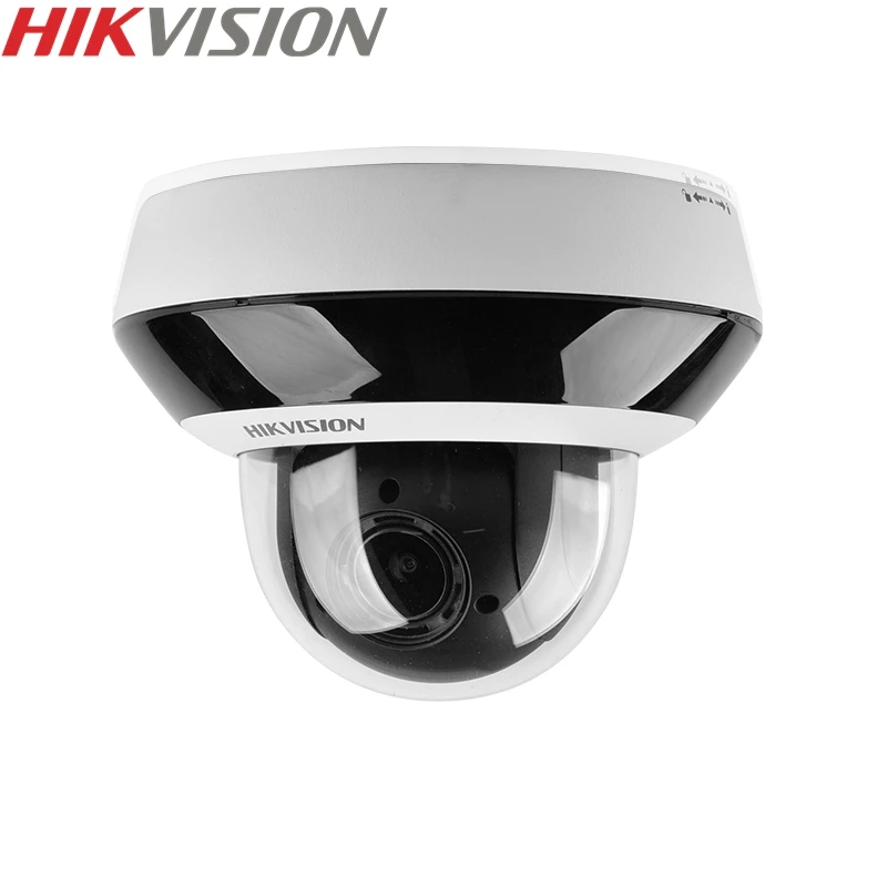 

HIKVISION Overses Version DS-2DE2A404W-DE3 PTZ IP Camera 4MP 2.8-12mm 4X Zoom Hik-Connect Network POE H.265 IP66 IK10 Upgrade