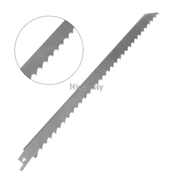 

Stainless Steel 300mm Reciprocating Power Saw Blade With Thick Tooth Effective For Cutting Wood Woodworking Tool F15 20