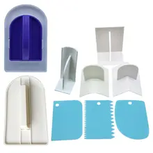 9 шт скребок для помадной массы для украшения торта