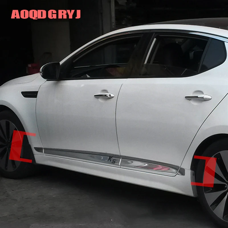Автомобильные аксессуары 8 шт. для Kia Optima K5 2011 2015 ABS защита двери автомобиля крышка