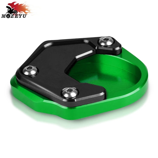 Side Stand Enlarge Kickstand Fit For KAWASAKI VERSYS650 VERSYS 650 2010-2019 2018 Motorcycle Accessories Sidestand Foot Enlarger 5 GE-BK
