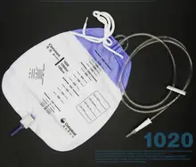 

1500 ml kangle Anti regurgitation drainage bag Urine collection bags 5pcs free shipping