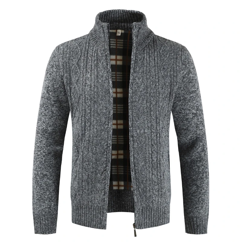 2020 Autumn Cardigan Men Sweaters Thick Warm Knitted Sweater Mens Jackets Coats Male Clothing Casual Knitwear 2020 Autumn Cardigan Men Sweaters Thick Warm Knitted Sweater Mens Jackets Coats Male Clothing Casual Knitwear