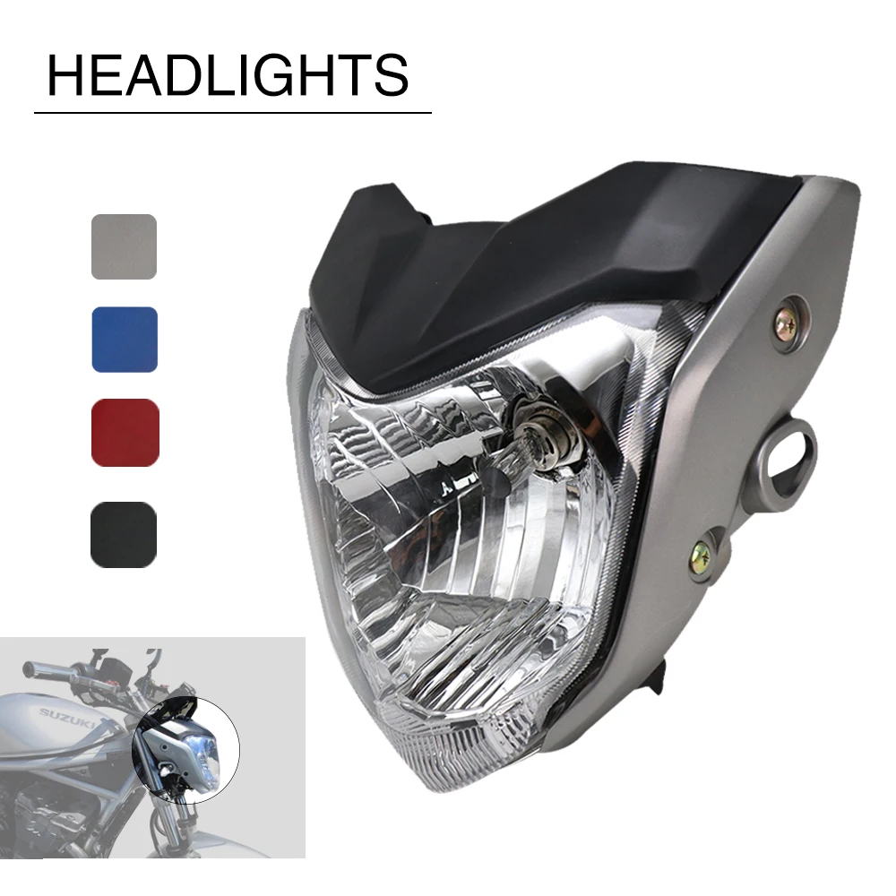 Alconstar Модифицированная фара для мотоцикла в сборе с кронштейном лампы Yamaha FZ16 YS150