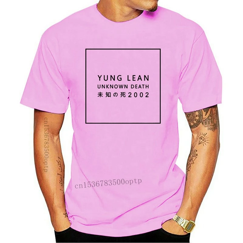 New Yung Lean Unknown Death T-Shirt Top Tee Unisex Fashion Kanye Kim Blogger Tumblr Brand Clothing Shirt |