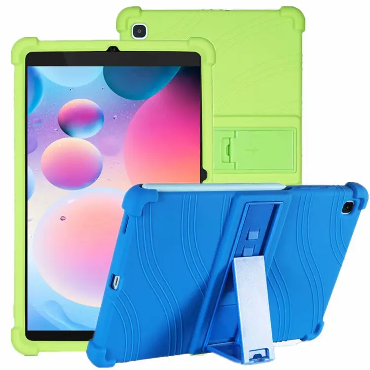 Детский Ударопрочный силиконовый чехол для Samsung Galaxy Tab S6 Lite 10 4 &quotSM P610 SM P615 мягкий