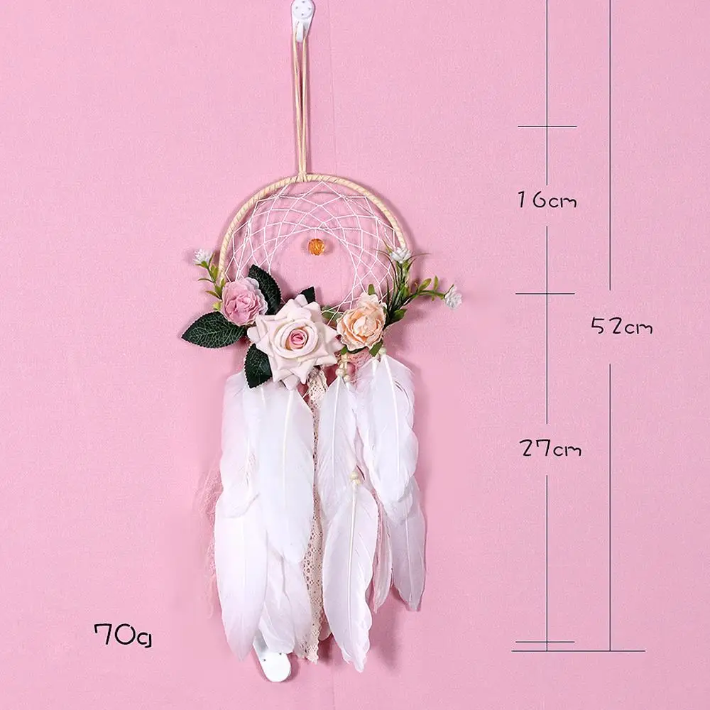 Romantic Dream LED Light Christmas Decorations Flaky Clouds Handmade Wind Chimes Dromenvanger Dreamcatcher