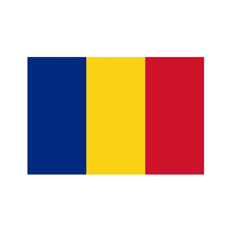 

New Sunscreen Car-Sticker and Decals Individuality Romania Flag High-quality Decoration Bodywork Suv Cover scratches KK16*10cm