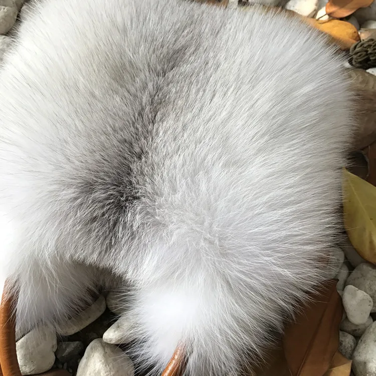 Fox fur big bag new ladies luxury real fox fur bag large size handbag shoulder bag gift diagonal package