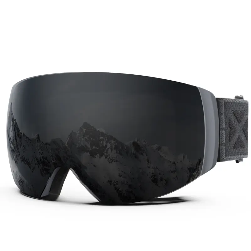 JULI Professional Magnetic Ski Goggles Double Layers Lens Anti-fog UV400 Big Ski Mask Glasses Snowboard Goggles For Men Women - Image 15