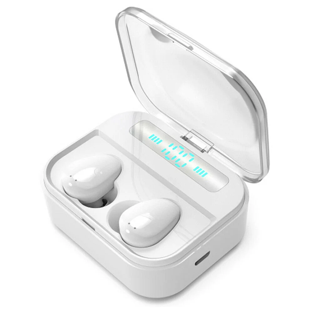 2200 мАч X7 tws беспроводные наушники Bluetooth 5,0 наушники шумоподавление Hifi настоящие стерео сенсорные наушники игровая гарнитура для xiaomi - Цвет: X7  white