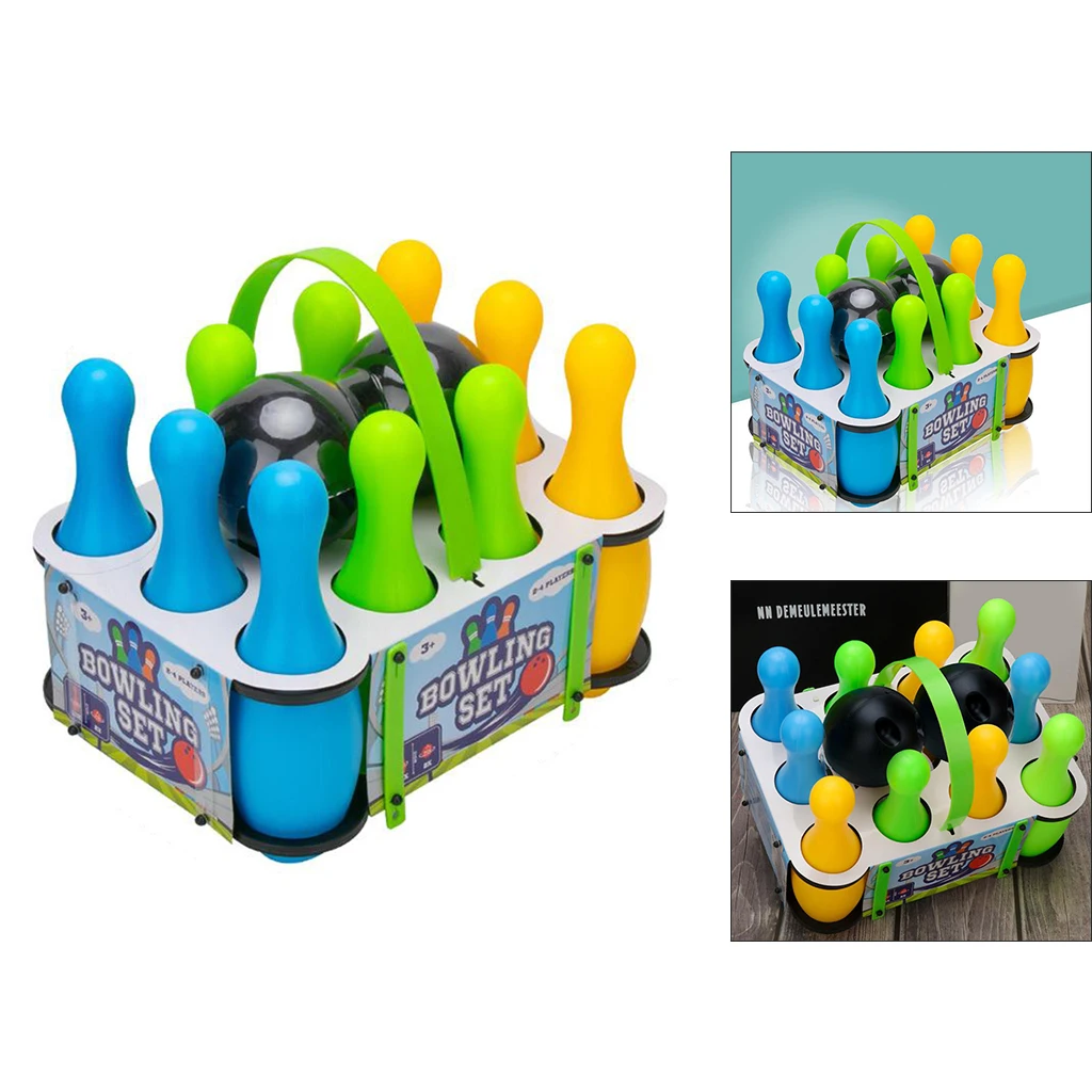 Bowling Parent-child Indoor and Outdoor Sports Interactive Game  Indoor Outdoor Sports Games Toys for Kids Baby Gift