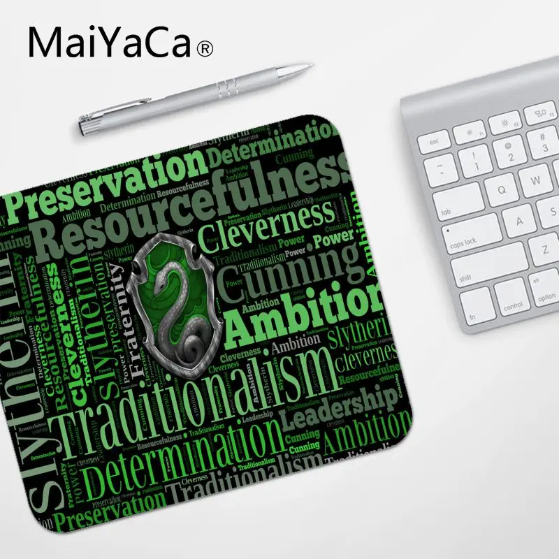MaiYaCa высокое качество красочный Поттер стиль уникальная настольная панель коврик для игровой мыши Гладкий коврик для письма настольные компьютеры мат игровой коврик для мыши - Цвет: No Lock Edge25x29cm
