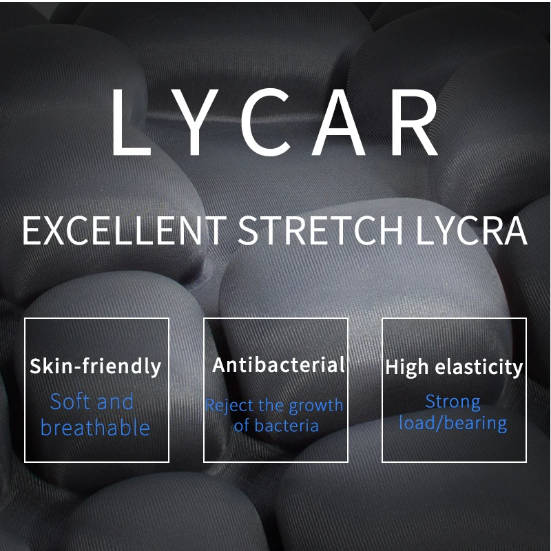 Massage Seat Cushion Air Decompression Pads Hemorrhoids Lumbar Mat Can Add Water For Chair Car Wheelchair With Cooling Fiber