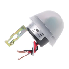 Автоматический переключатель уличного света с фотоэлементом постоянного тока переменного тока 220 В 10 А