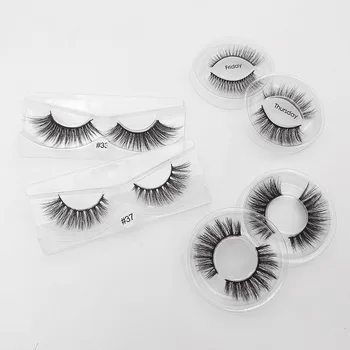 

Hot Sales 3D Mink 1-Pack Semi-Finished False Eyelashes Natural Soft Eyelash Makeup Beauty Extension Tools