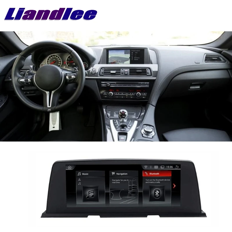 Clearance Liandlee Car Multimedia GPS DVD Player For BMW M6 F06 F12 F13 2012~2018 CarPlay TPMS original NBT System  Navigation NAVI 1