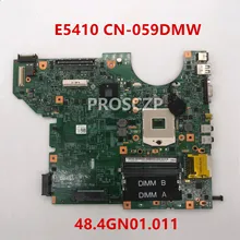 Для E5410 5410 59DMW 059DMW CN-059DMW Материнская плата ноутбука HM55 DDR3 тестирование