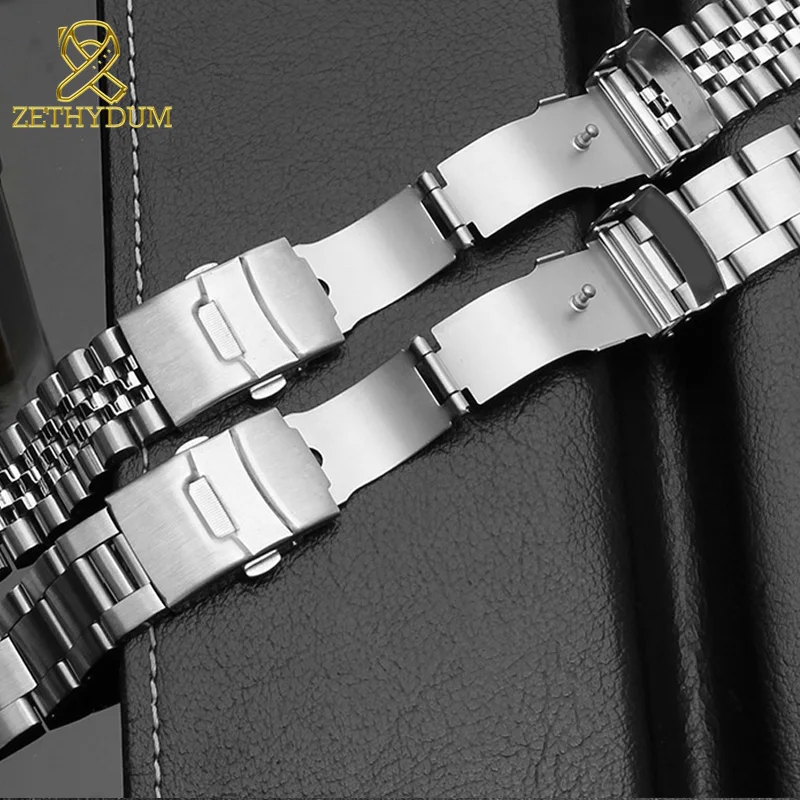 Ремешок для часов из нержавеющей стали с кривым концом 22 мм для s-eiko SKX007 SKX009 SKX173 SKX175 SKXA35 ремешок для часов из цельного металла