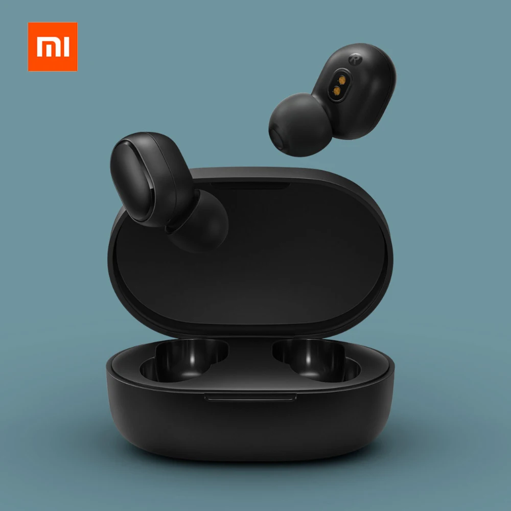 Гарнитура беспроводная Xiaomi Redmi Airdots наушники вкладыши TWS с голосовым и сенсорным