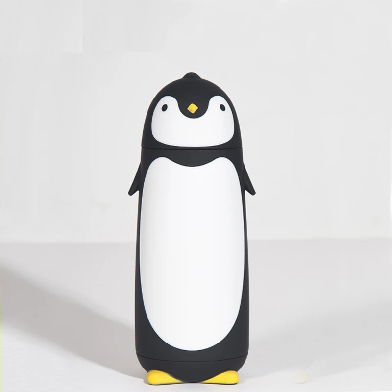 280ml Cute Thermos Water Bottle for Girls Kawaii Penguin Stainless Steel Mugs Coffee Cups Double Wall Vacuum Flask Hot | Дом и сад