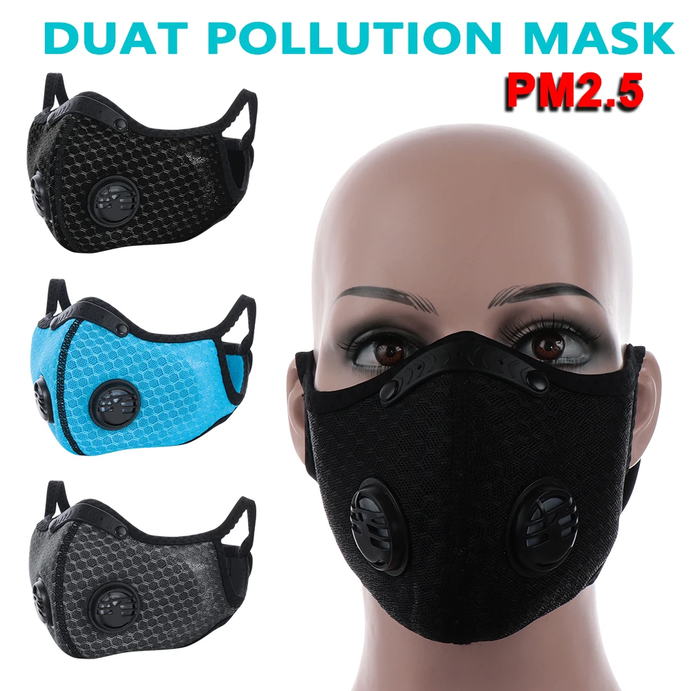 1 шт. маска для лица PM2.5 Пылезащитная фильтр защиты рта многоразовые маски |