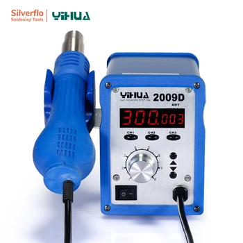 

YIHUA 700W 2009D Heat Gun Soldering Station with Memory Storage Function Program Control Reowork Station