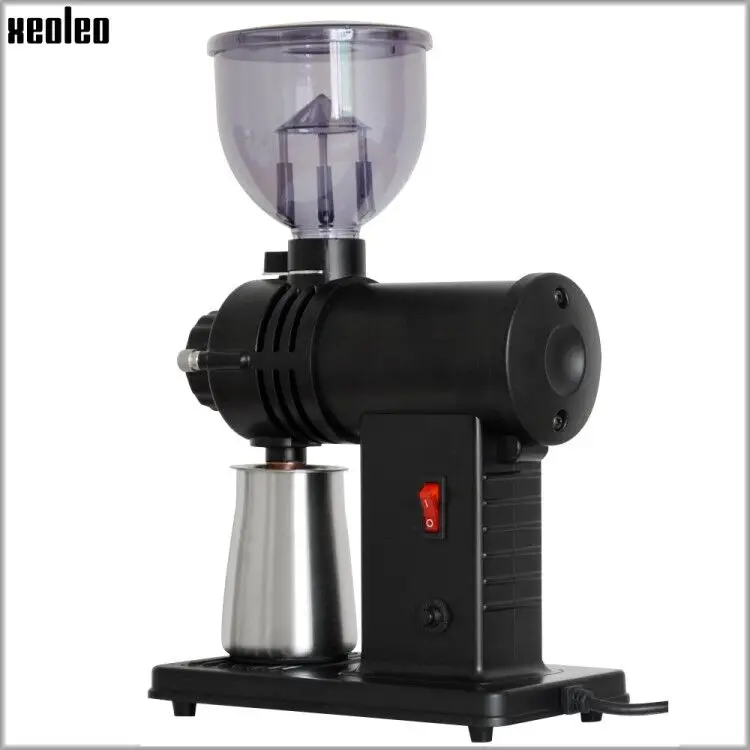 Xeoleo Electric Coffee Grinder Level 1-10 Regulating 78mm Flat Burr Coffee Miller Espresso Grinder Electric Grinding Machine 5