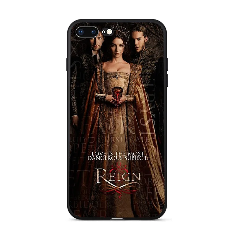case 3 HOUSTMUST ТВ сериал Reign картинка на заказ мягкий ТПУ чехол для телефона для iphone 11 rpo xs max xr x оболочка 7 8 6s 6 plus 5S se чехол - Цвет: case 3