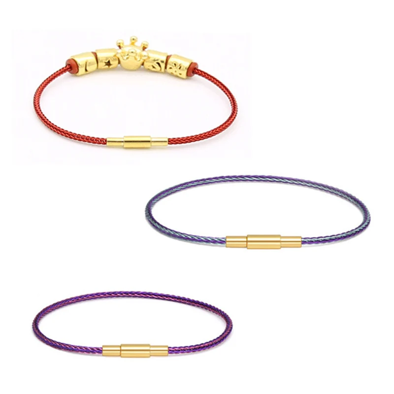 Stainless Steel Accessories Link Snake Chain Braided Bracelet Jewelry for Woman Men's Gift Vintage Couples Bangle Classic