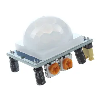 

Retail HC-SR501 Human Sensor Module Pyroelectric Infrared Blue