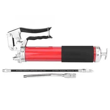 

One-Hand Powerbuilt 10000 PSI 500CC Grip Heavy Duty Professional Grease Gun Tool Iron Plastic