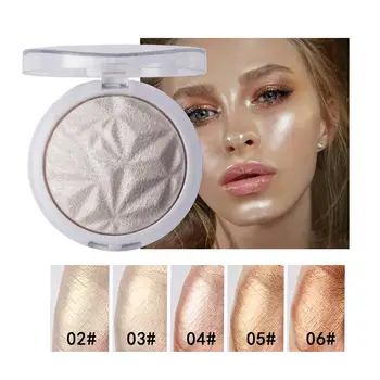 

Highlighter Makeup Bronzers Powder Personality Lasting Shading Powder Face Contour Shimmer Glow Palette Makeup Cosmetic Tools