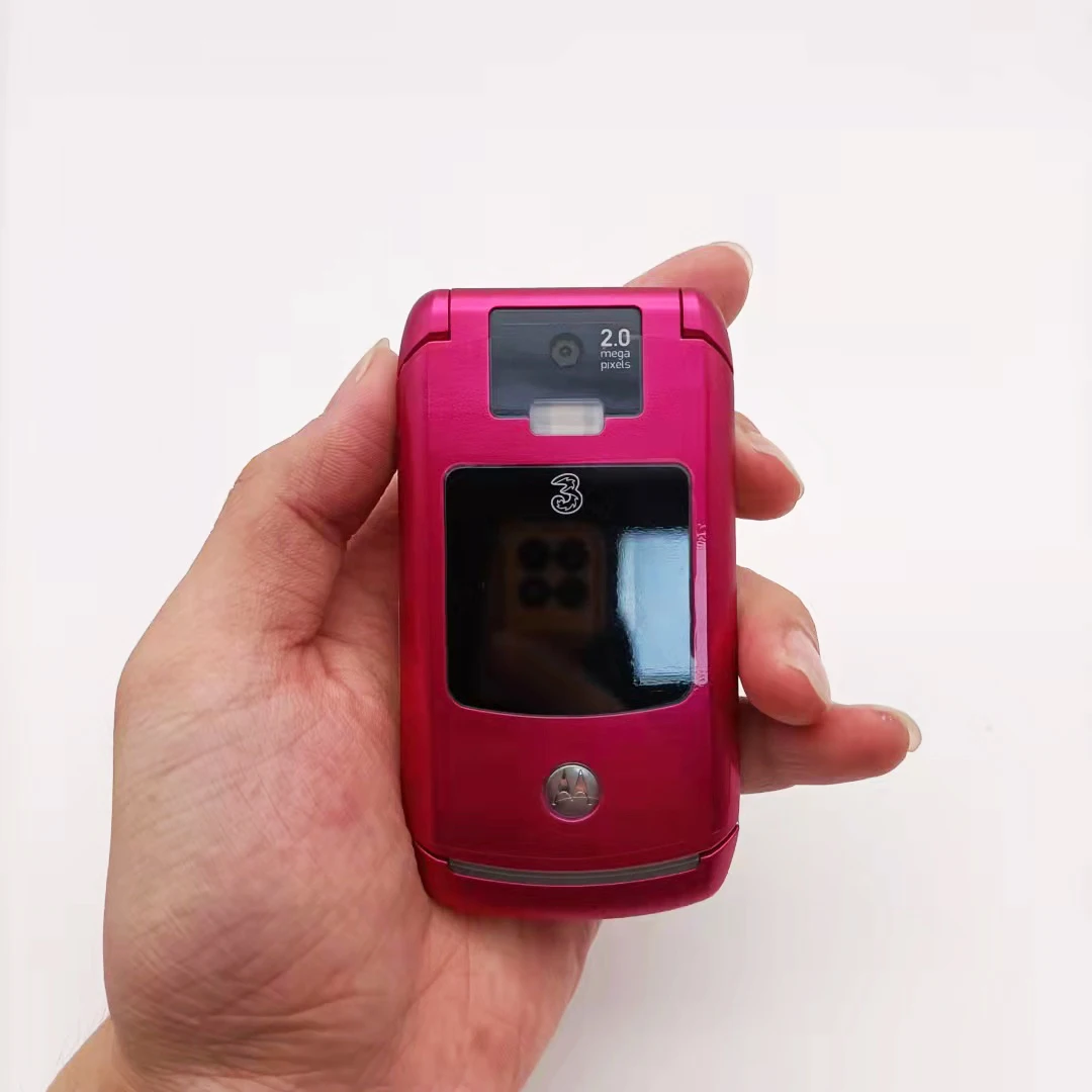 Motorola V3x Refurbished-Original Unlocked Cheap Old Used Mobile Phone iphone se refurbished