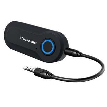 

Wireless Bluetooth Transmitter 3.5mm Stereo Audio USB Music Adapter for TV Phones Projector Notebook PSP MP3