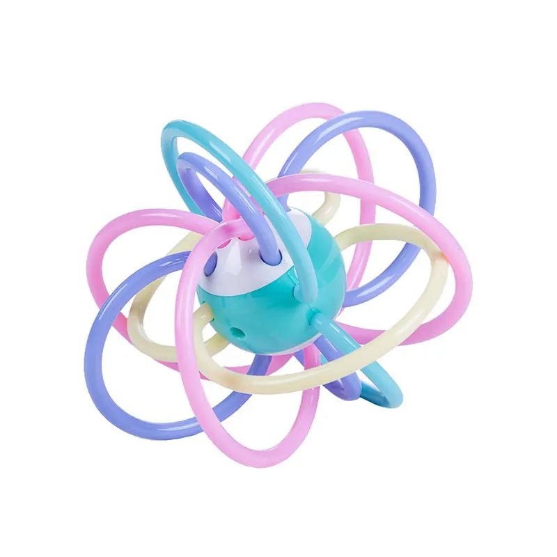 Rattle Teether Toys For Babies Educational Baby Games Rattle Toys Teether For Teeth Newborns Baby Rattles Toys 0 12 Months 2