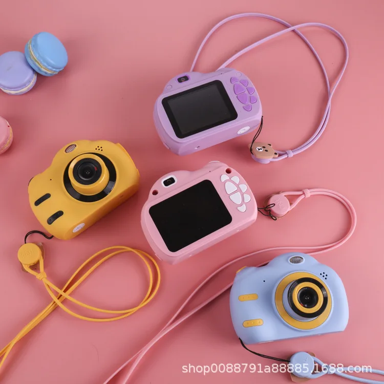 

Mini Children Photo Camera High-definition Double Camera Children Camera 2.4 Inch Big Screen Hot Selling