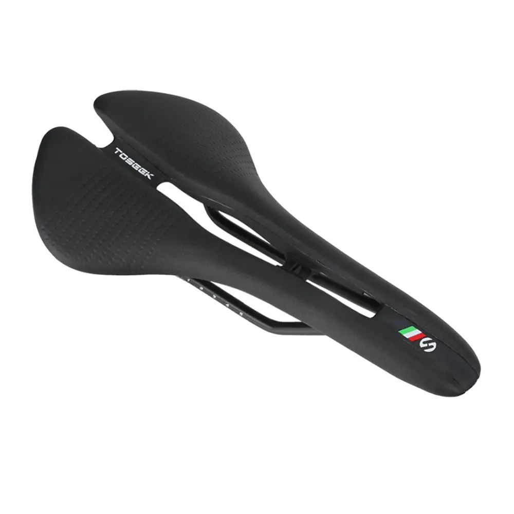 Toseek Bike Saddle Comfortable Hollow Seat Cushion Shockproof Mountain