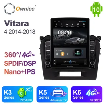 

Tesla Style 9" 2 din Android 9.0 Car Radio Stereo for Suzuki Vitara 4 2014 -2018 Car DVD player GPS player 360 Panorama 4G LTE