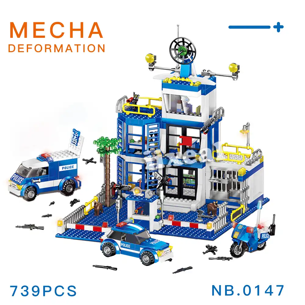 lego police transport truck