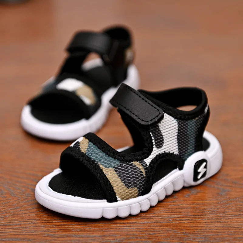 Boys and Girls Summer Sandals Fashion Light Soft Flats Toddler Baby Casual Beach Children Shoes Outdoor baby shoes kids shoes children sandals kids sandals beach shoes
