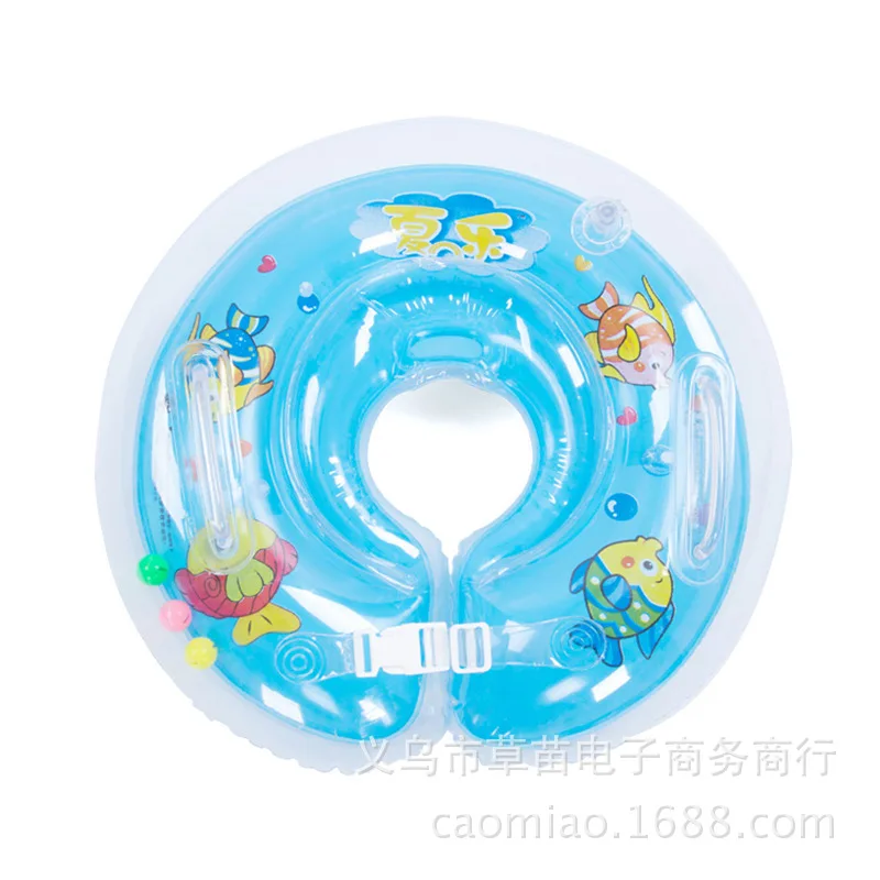 Double-Balloon BABY'S Swim Ring Baby Collar Infants CHILDREN'S Swim Ring Neck Circle Water Wing