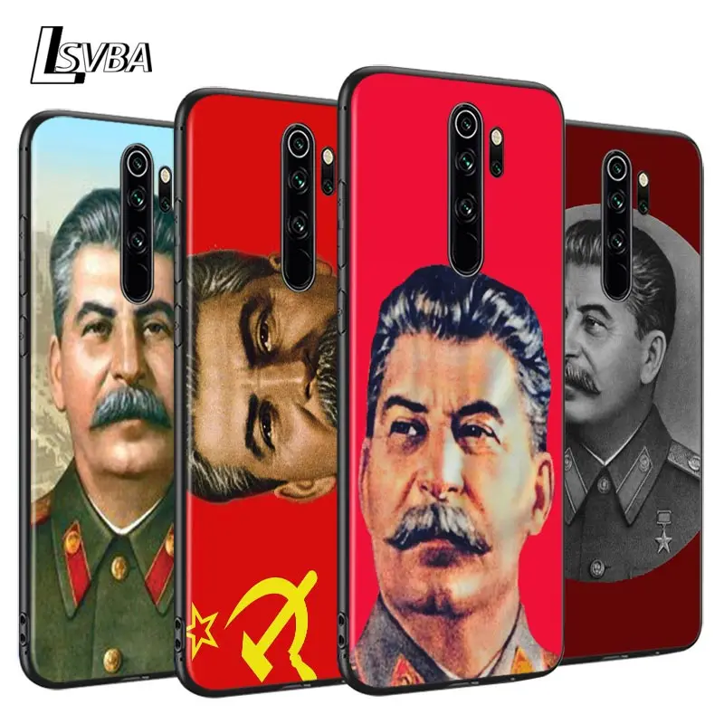 Сталин Советского Союза с защитой от падений и чехол для телефона Xiaomi Redmi Note 9 9S Max
