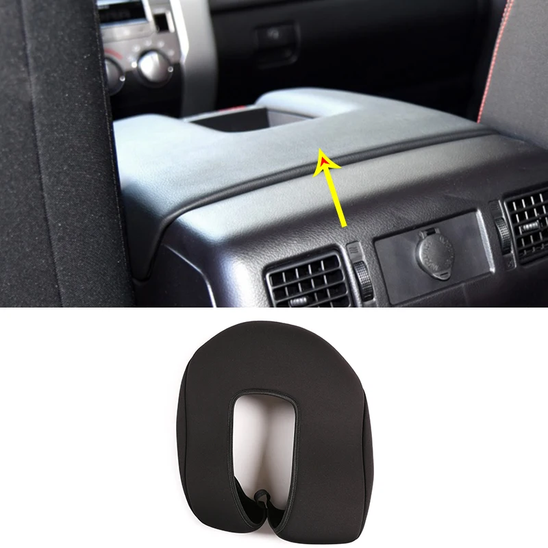 

For Toyota Tundra Armrest Box Protective Cover Dirt-Resistant Scratch-Resistant Protective Armrest Box Full Black 1 Piece