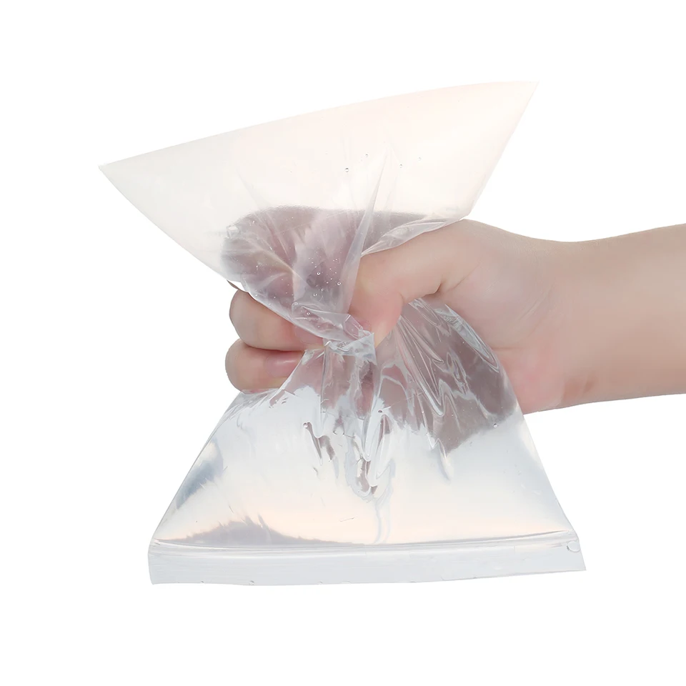 100 Pack Heavy Duty Clear Zip Lock Storage Bags